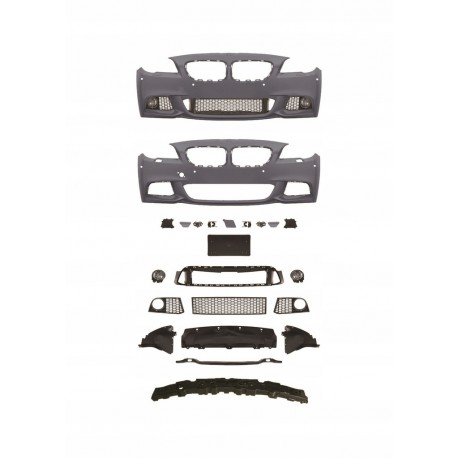 BMW F10 F11 10-13 M Sport  komplekts, ar parktronikas atverēm, lukturu mazgāšanas caurumiem 51118048668