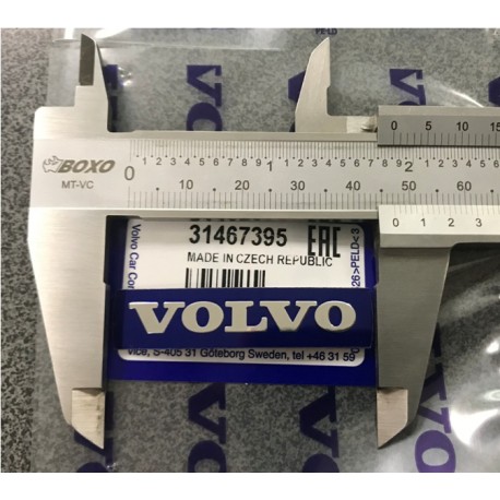 Volvo stūres emblēma Izmēri 46x10.5mm 31467395