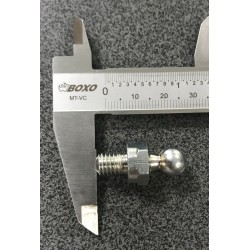 Universāls lodveida stiprinājums gāzes atsperei 8MM