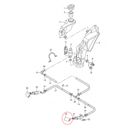 Audi A4 05-08 bampera vāciņš luktura mazgātājam R 8E0955276E 2