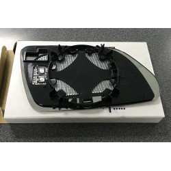 Škoda Octavia 05-08 spoguļa ieliktnis L sfērisks, apsildāms 1Z1857521F, 6Q0857521F 2