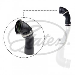 BMW E60 Pūtes sistēmas gaisa caurule 68-0207 11617799401 2