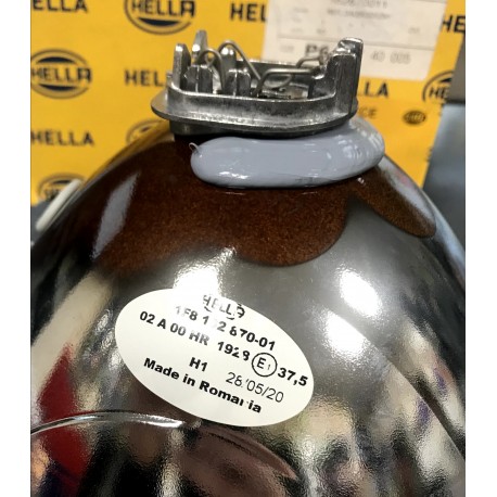 HELLA Luktura ieliktnis, Tālās gaismas lukturis 1F8 162 870-011 Halogen H1 12V 24V