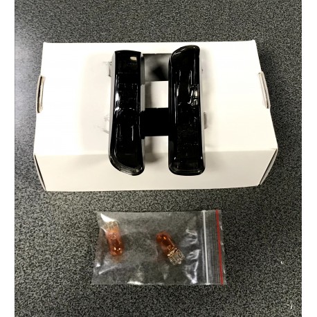 BMW 3 E46 98-01 pagrieziens uz spārna CLEAR SMOKE komplekts E