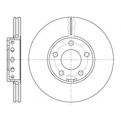 Bremžu diski FREMAX BD-4063, 4A0615301D