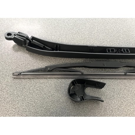 BMW E61 04-10 logu tīrītāja slotiņas turētājs aizmugures slotiņa 375MM, 61627066175