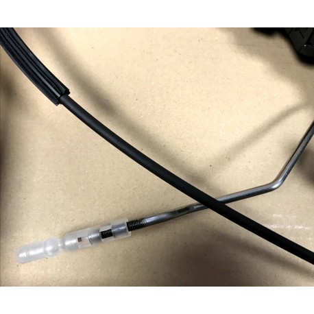 VW T5 T6 Bīdāmo durvju slēdzene R 7E0843654BT