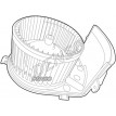 Renault Kangoo 03-08 ventilators salona KOND 140mm 2pins tips MAGNETI MARELLI 7701057683, 7701059205