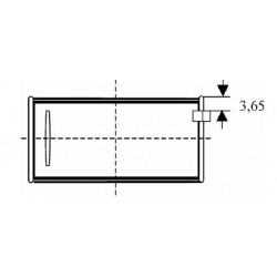 Sadales vārpstas gultnis NE 038103673A, 77998600