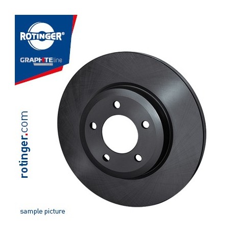 Bremžu diski Rotinger 08.5768.10, 701615301B, 0986478613
