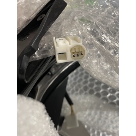 Suzuki Grand Vitara 05-09 spogulis L elektro apsildāms gruntēts liekts