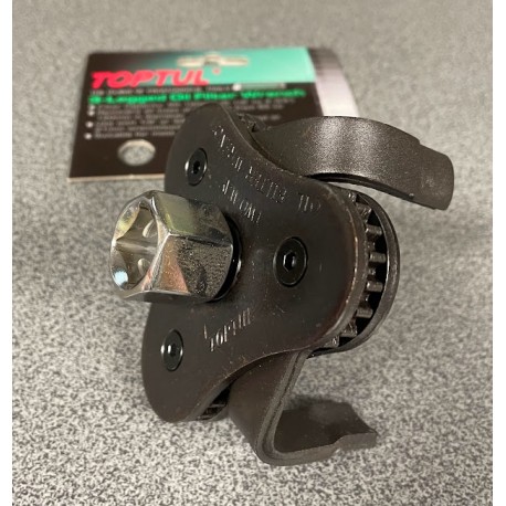 Eļļas filtra atslēga universāla ar trim pirkstiem, diametrs: 65-120 mm