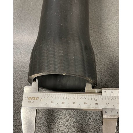 AUDI 100, A6 2.5D 90-97 Gaisa starpdzesētāja caurule THERMOTEC DCX068TT, 4A0145746C