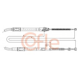 TOYOTA AVENSIS bremžu trose LAB. 8140131101, 4642005020