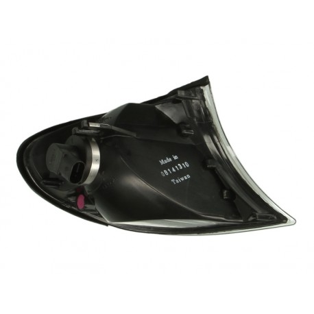 BMW 3 E46 01-05 pagrieziens balts L melna mala bez patronas TYC 63136914199