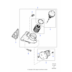 LAND ROVER FREELANDER Eļļas korpusa blīve LYX100680L 2