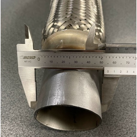 Izpūtēja gofra 55MMX200MM