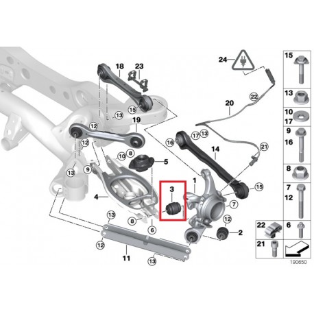 Sviras bukse LM29779M MOOG, 33326756249
