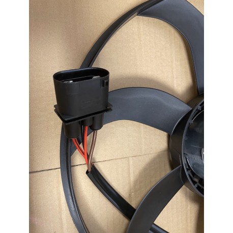 Audi A3 03-08 ventilators 410mm 400W 4pin SIEMENS type SRL, 1K0959455DM, 1K0959455EF