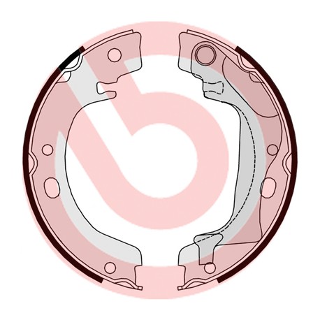Stāvbremzes loki Trustung S83560, 115.318, 0449502120