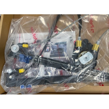 Renault Espace 02-06 loga pacēlāja mehānisms priekšas L bez motoriņa 6052PSG1, 8200017893