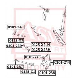 Sviras bukse Japanparts 34-L113, RU-2503 2