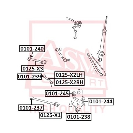 Sviras bukse Japanparts 34-L113, RU-2503