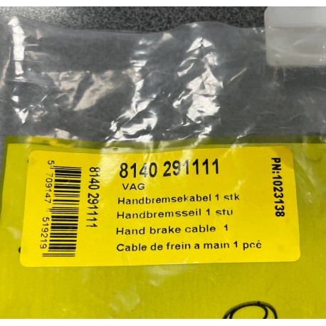 Audi A4 B6 B7 quattro Bremžu trose  TRISCAN 1987477257, 8140291111, 8E0609721AT,  8E0609721AJ