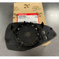 Audi A4 15-19 spoguļa ieliktnis L apsildāms liekts 8W0857535D, 13D2545M 2