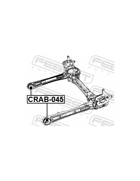 CHRYSLER GRAND VOYAGER V Tilta bukse CRAB-045, 04721356AA