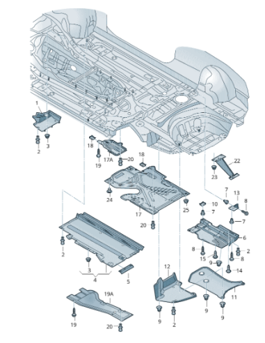 Audi A4 A5 nosegs R 8K0825202A