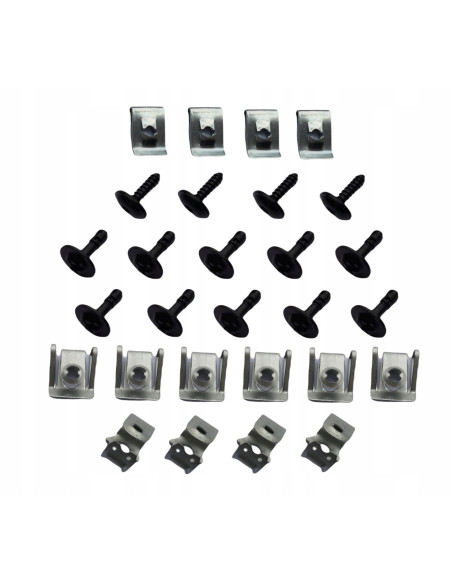 Audi A4 A5 Q5  motora aizsegs stiprinājumu komplekts