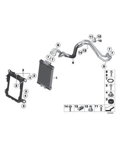 BMW E60 automātiskās karbas Blīvgredzens...