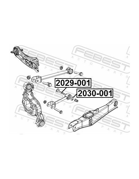 CHRYSLER SEBRING Riteņu sagāzuma regulēšanas skrūve 06508486AA