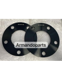 Disku starplika 5mm 2gab. 5x120 74.1mm Black