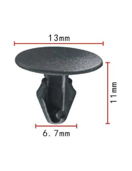 VW klipsis durvju blivgumijai 30648194