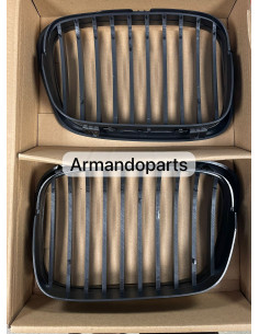 BMW E39 radiatora restes komplekts Melns, matēts 2