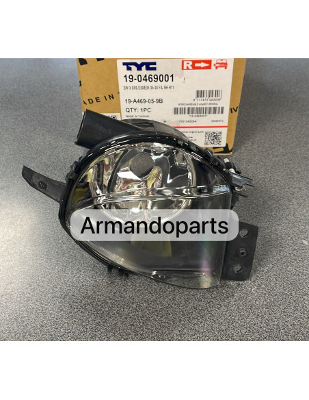 BMW 3 E90 04-08 miglas lukturis R H11 TYC , ID1677