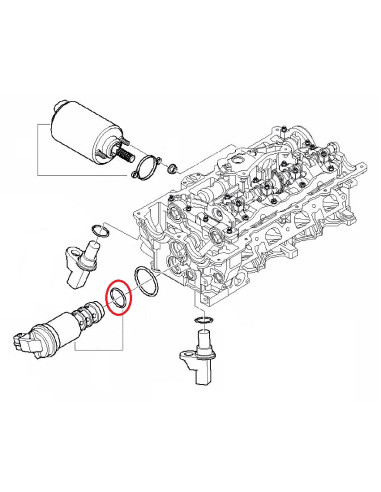 BMW E81 E87 E90 E46 E60 E91 Vanos blīve 11367546379