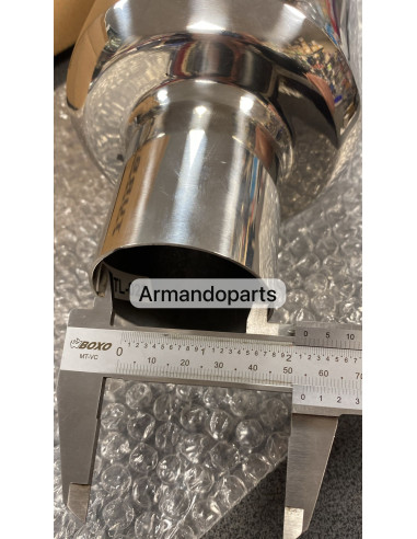 Sporta izpūtēja bunduli  76mm inlet 57mm TURBO...