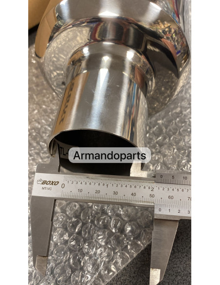 Sporta izpūtēja bunduli  76mm inlet 57mm TURBO WORK