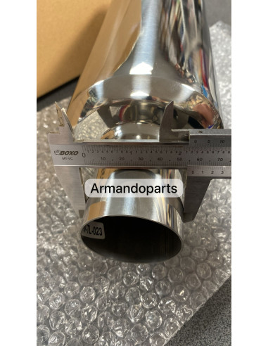 Sporta izpūtēja bunduli  76mm inlet 57mm TURBO...