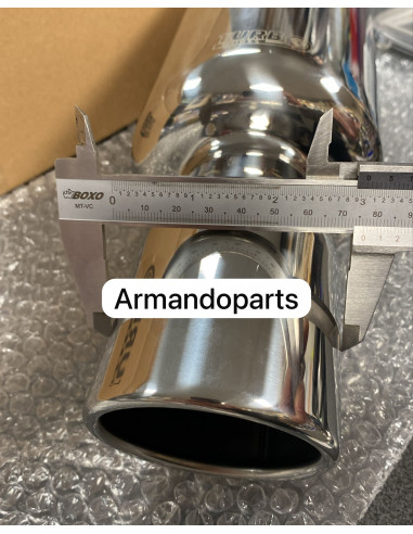 Sporta izpūtēja bunduli  76mm inlet 57mm TURBO...