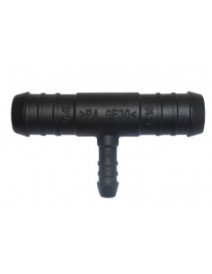 CAURUĻU savienotājs T-veids 18x10x18mm