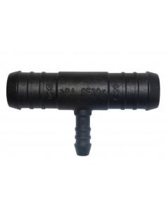 CAURUĻU savienotājs T-veids 20x20x8mm