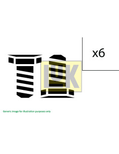 Skrūvju komplekts 411 0118 10 Schaeffler LuK 2