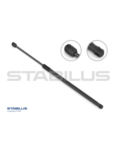 VW Caddy 10-20 Bagāž.vāka amortizators ST638384, 2K0827550C