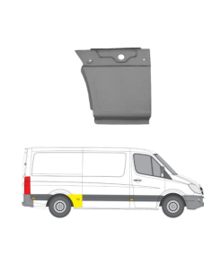 Mercedes Sprinter 06-13 remontdaļa sānam R apakšas daļa...