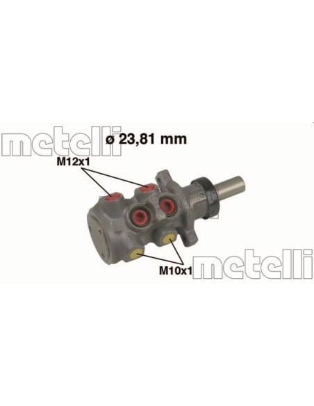 Galvenais bremžu cilindrs Delphi 05-0312, 1094179, 1064282