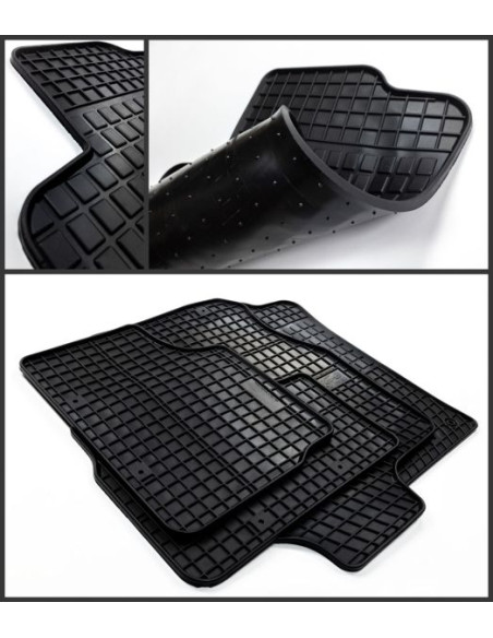 BMW X5 E70, X6 F16, F86 06-19 Salona grīdas paklājiņi 4gab